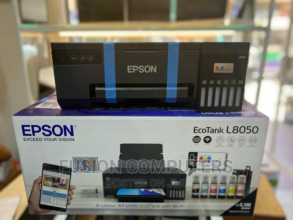 Epson Ecotank L8050 Ink Tank High Volume Photo Printer