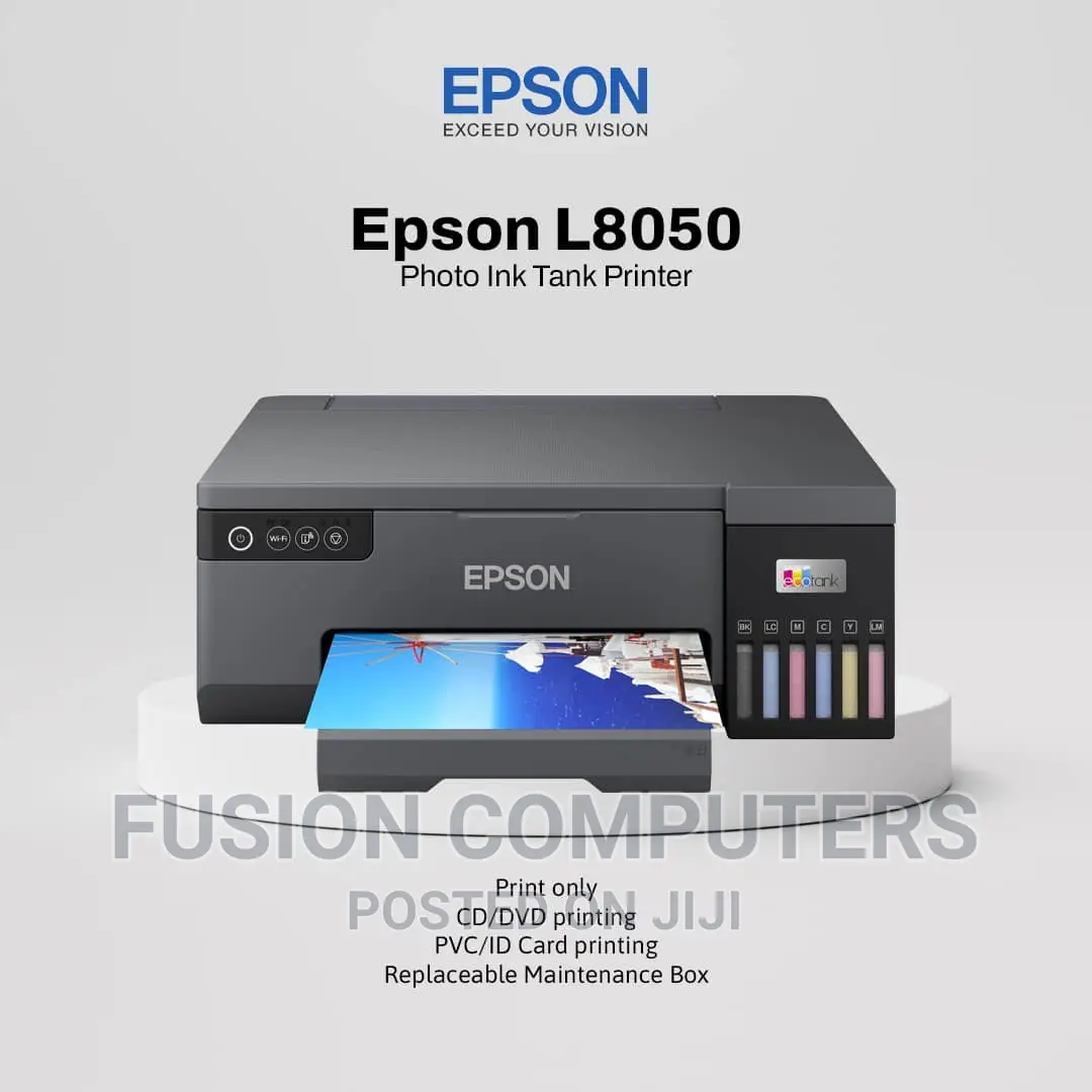 Epson Ecotank L8050 Ink Tank High Volume Photo Printer