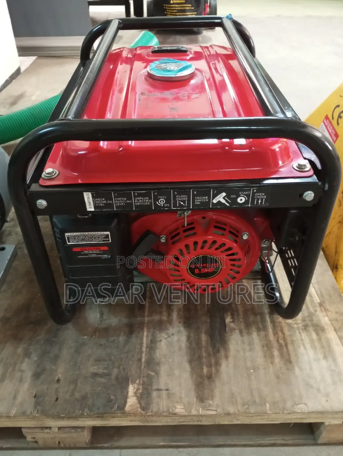 Generator Hire 2.8kva Single Phase