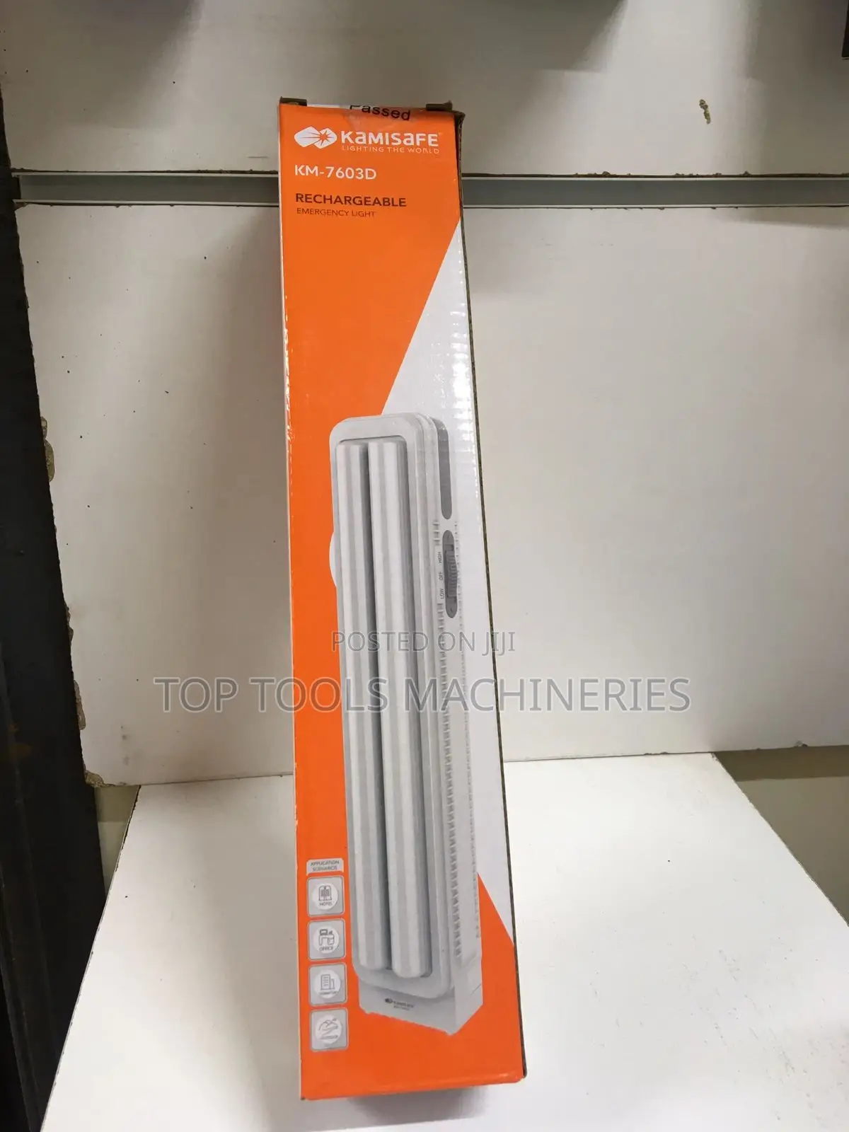 Kamisafe 7603D Rechargable Emergency Light