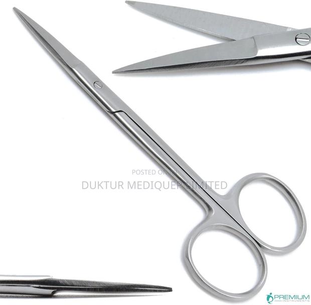 Iris Surgical Scissors Straight/Cved 6" Dental Veterina - thumbnail 2