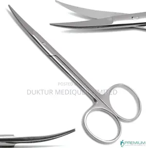Iris Surgical Scissors Straight/Cved 6" Dental Veterina