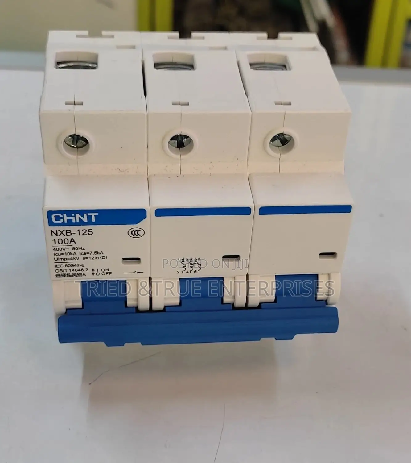 100amps Tripple Pole MCB