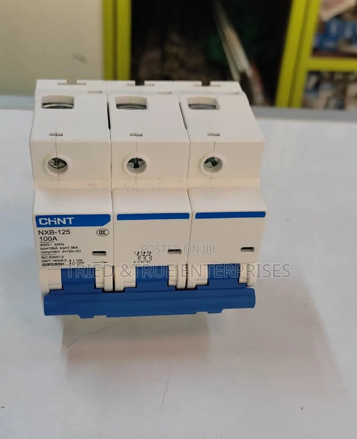 100amps Tripple Pole MCB