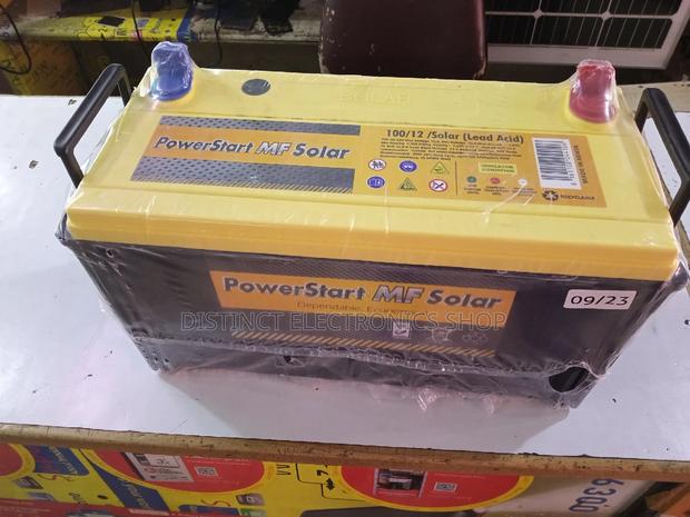Powerstart Mf Solar Battery 12v100ah