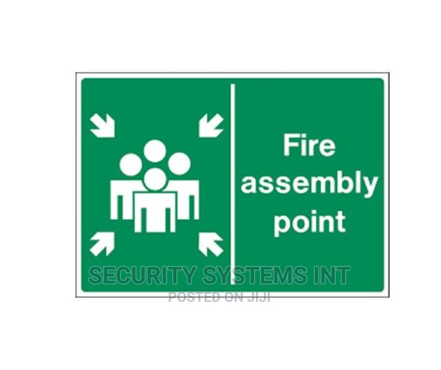Fire Assembly Point Sign – A3 Size - main view