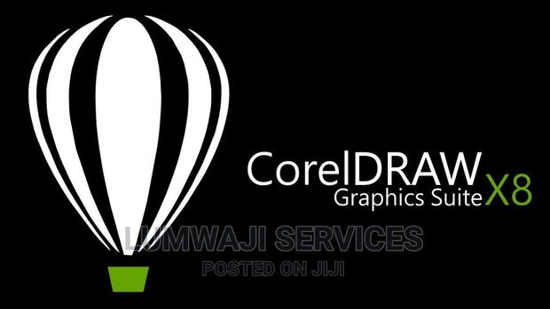 Coreldraw X8 - main view