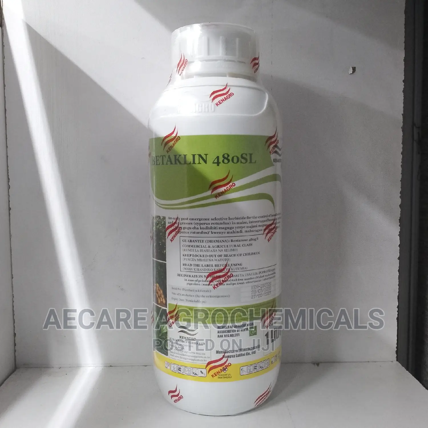 Betaklin 480sl Herbicide 1litre for Maize Beans Farm