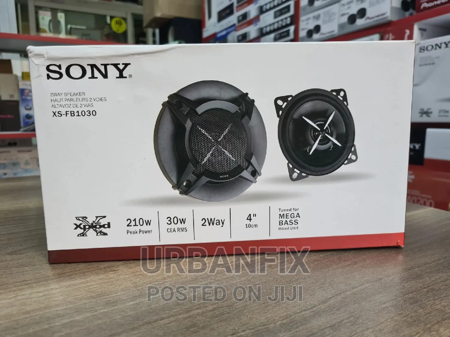 Sony 210 Watts 4 Inch Speakers