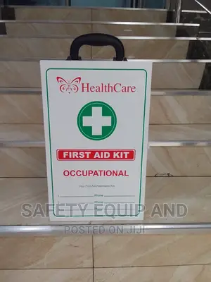 Firts Aid Kit / With a White Metallic Box