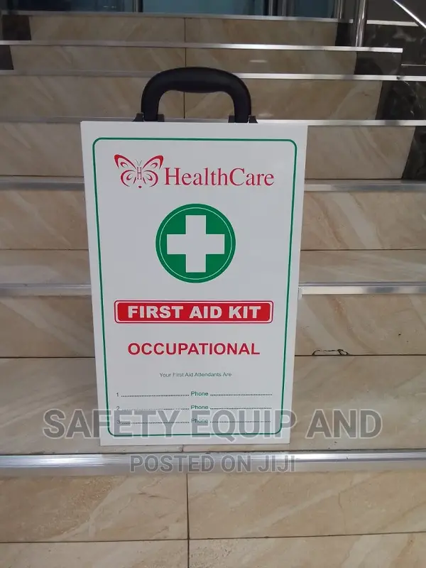 Firts Aid Kit / With a White Metallic Box