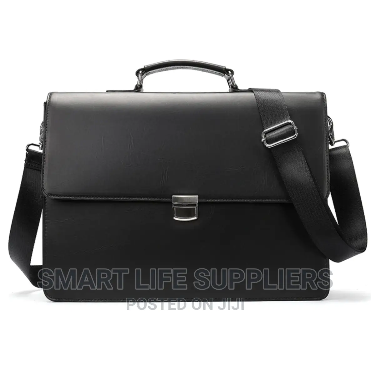 Executive Premium Leather Briefcase Shoulder Bag