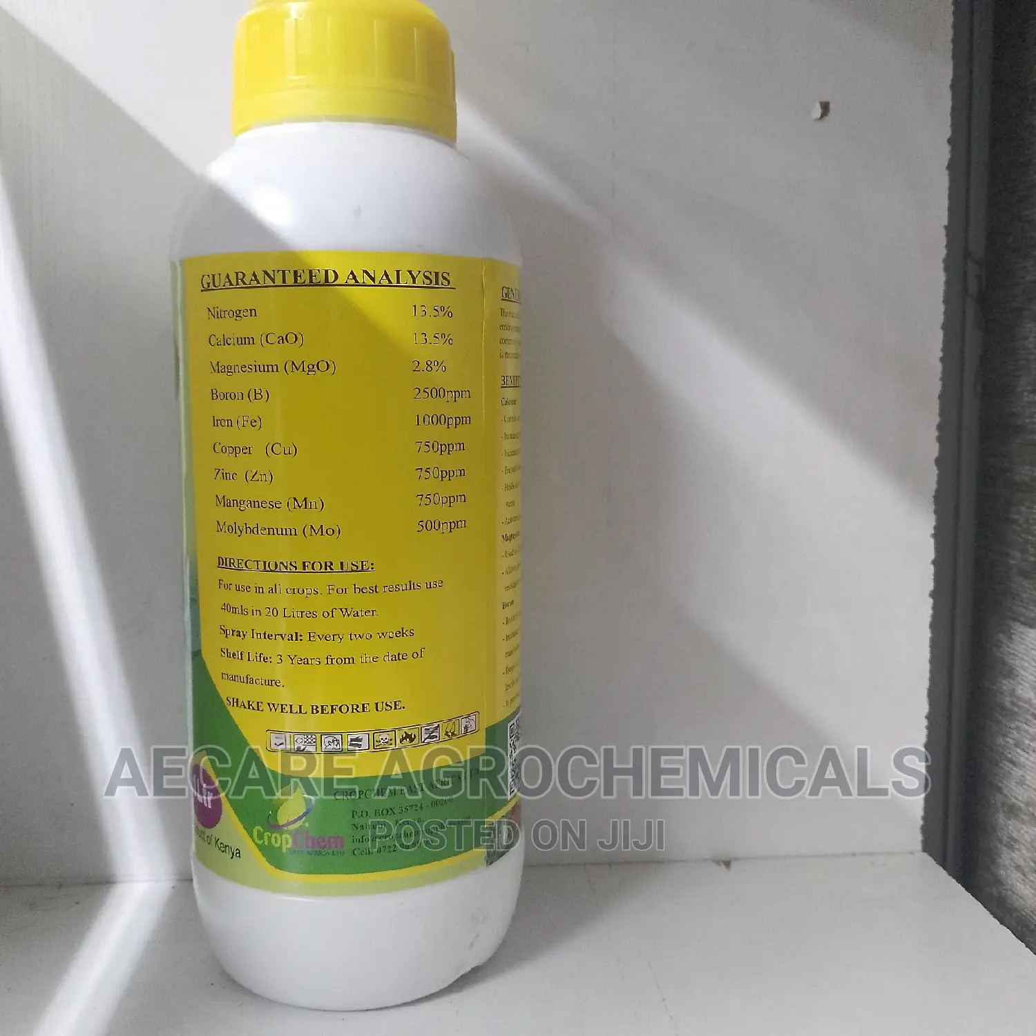 Calmabor Gold 1litre Foliar Fertilizer
