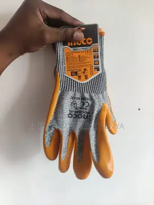 Ingco Cut Resistant Gloves Heavy Duty Polyester Shell Gloves