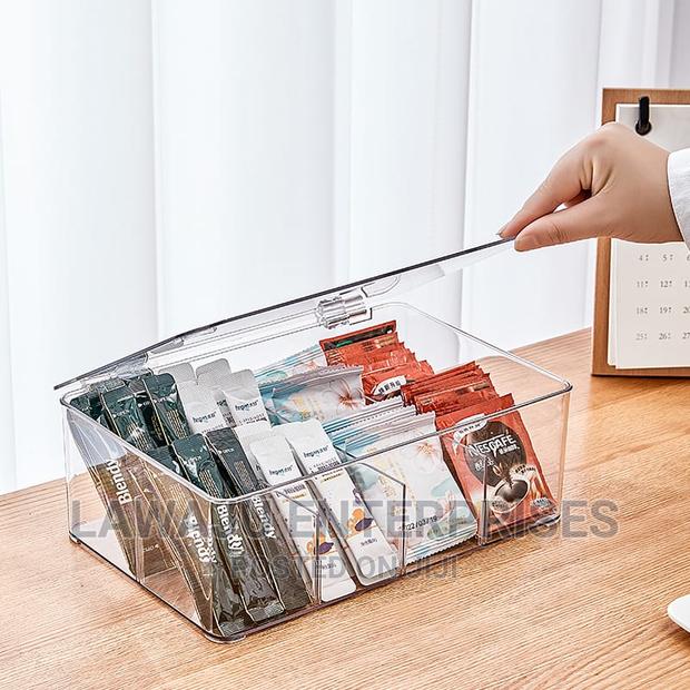 8 Compartments Tea Bag and Coffee Organizer Container - main view