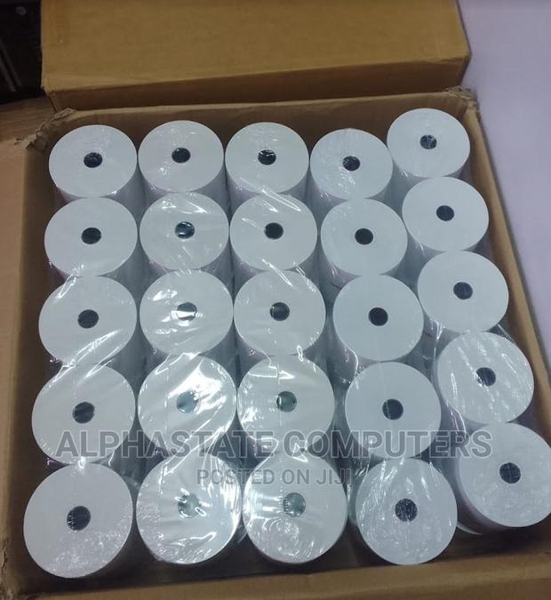 Pack of 50 Rolls Thermal Paper Roll 79mm X 80 Mm Paper Rolls