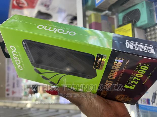 27000mah Oraimo Powerbank.