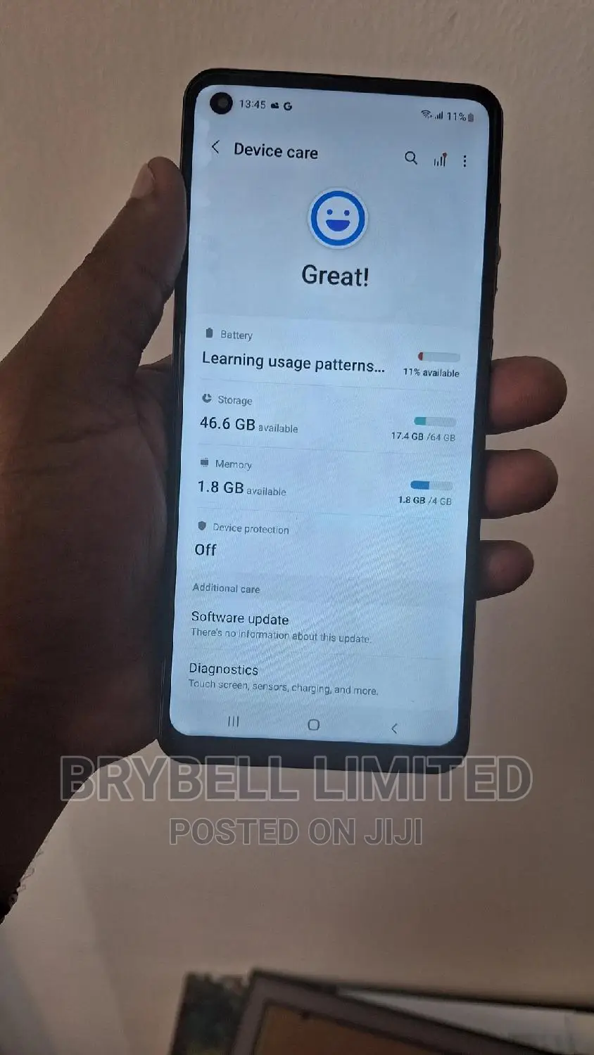 Samsung Galaxy A21s 64 GB Black