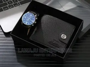 Men Gift Set Watch and Wallet