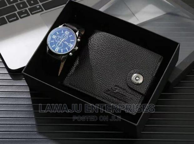Men Gift Set Watch and Wallet