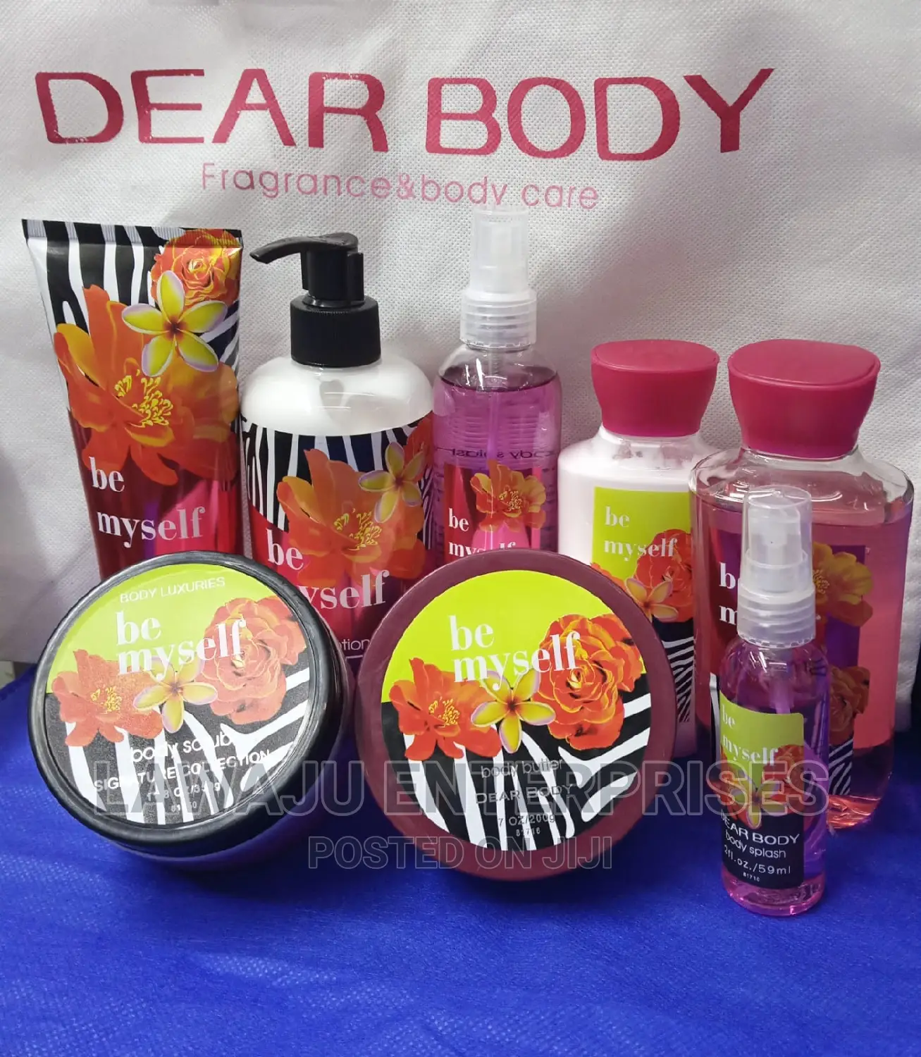 8in1 Be Myself Body Care Scent Fragrance Set