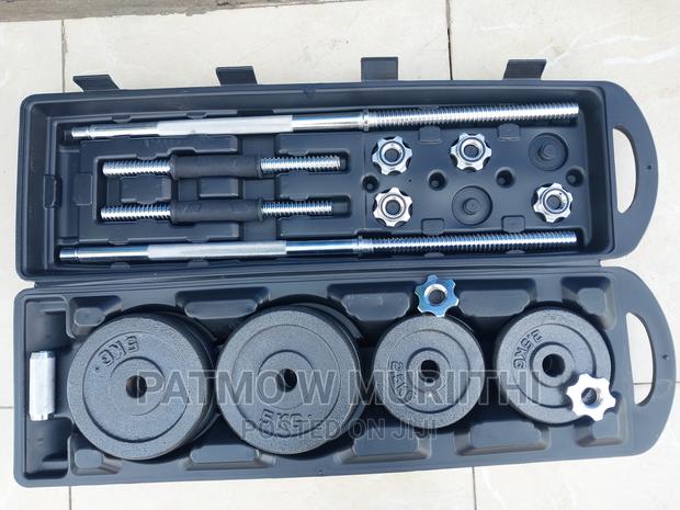 50kgs Dumbells With Casing (Adjustable Dumbells) - main view