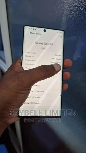 Samsung Galaxy Note 10 256 GB Black