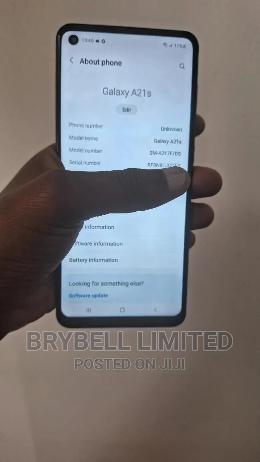 Samsung Galaxy A21s 64 GB Black
