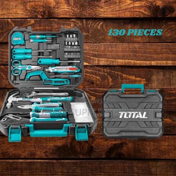 Total 130 PCS Tools Set Household Tool Box Sets - main view