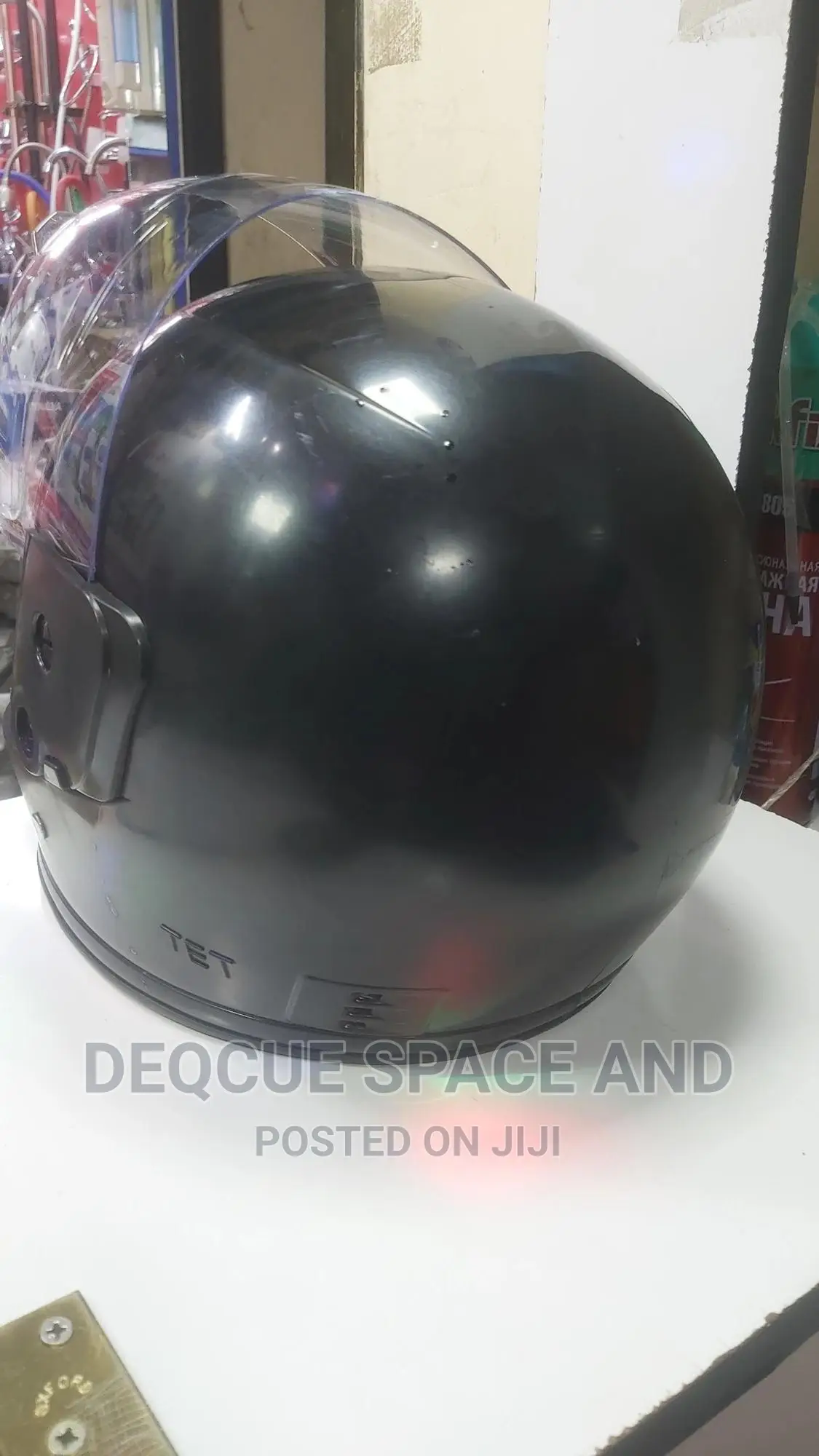 Black TET Full Motorcycle Helmets in Nairobi Central Vehicle Parts & Accessories, Deqcue Space