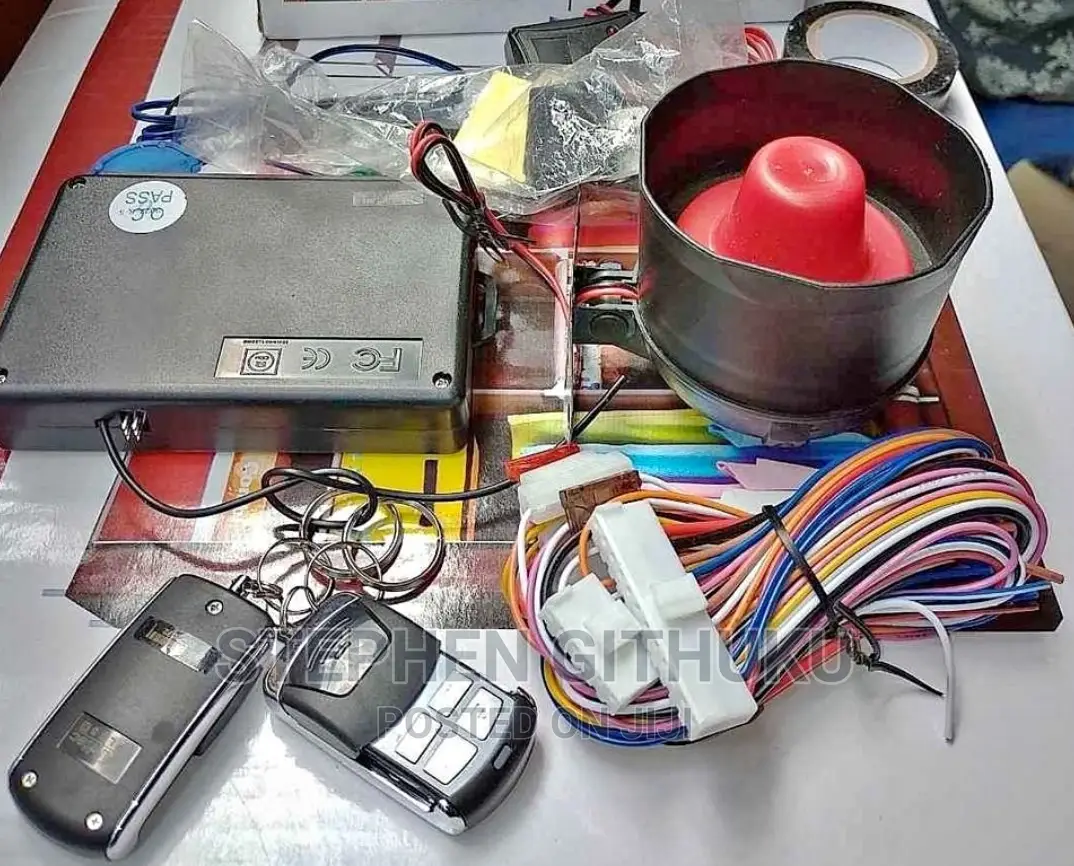 New Car Alarm System Kit in Nairobi Central Vehicle Parts