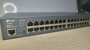 Tp-link 52-port Gigabit Switch With 48-port Poe+ Tl-sg3452p