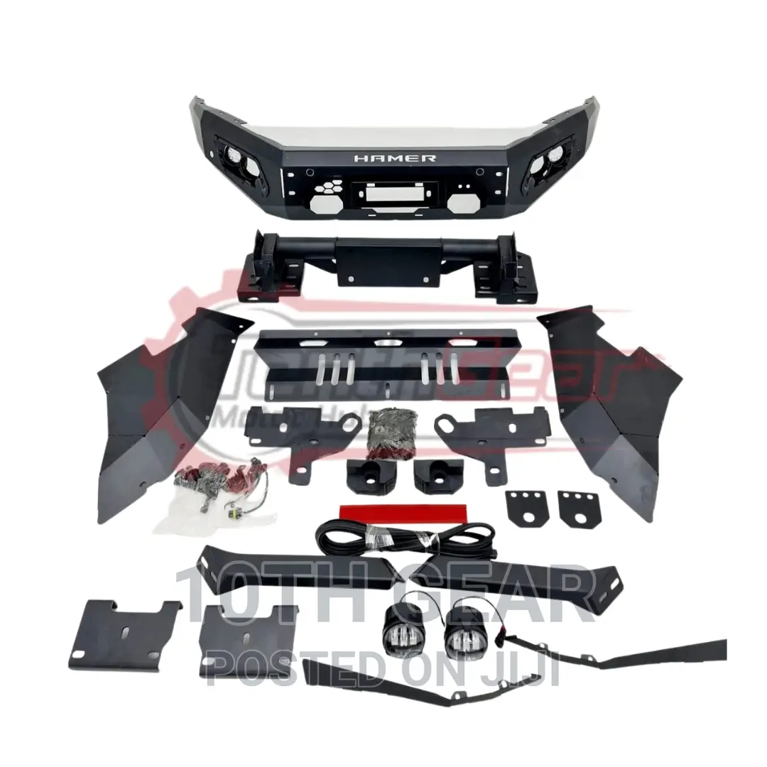 Front Bull Bars Hilux Revo 2022 Hammer Design