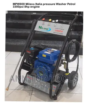 MPW800 Milano Italia Pressure Washer Petrol 3300psi 8hp