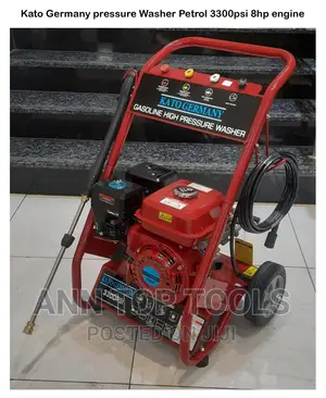 Kato Germany Pressure Washer Petrol 3300psi 8hp Engine