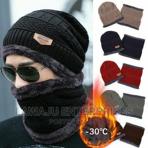 Adults Beenie Hat Scarf Set - thumbnail 3
