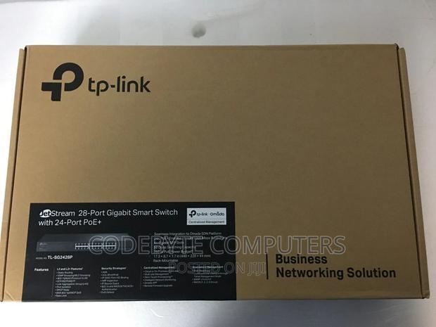 Jetstream 28-Port Gigabit Smart Switch With 24-Port Poe+