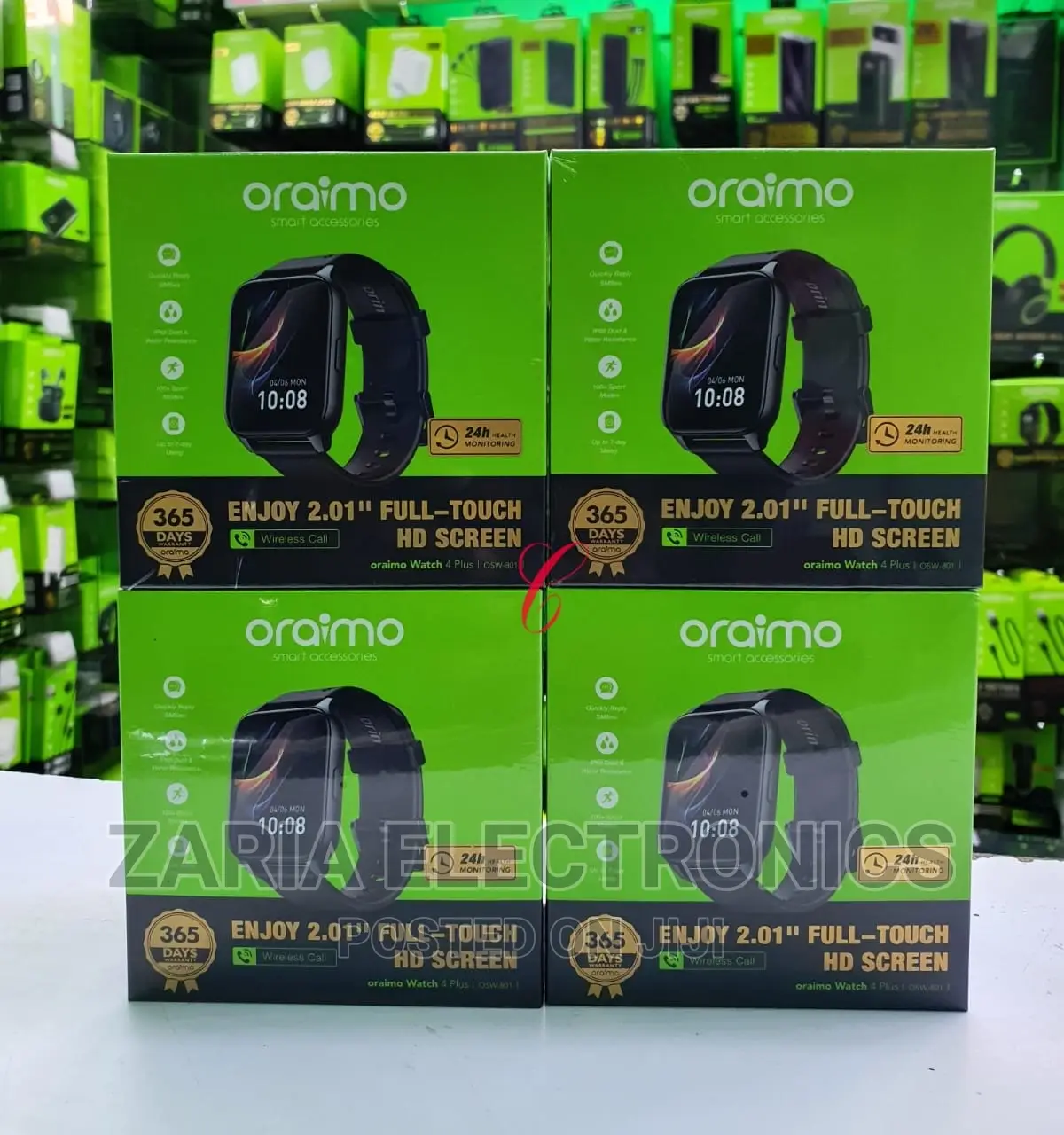 Oraimo Watch 4 Plus Smart Watch OSW-801
