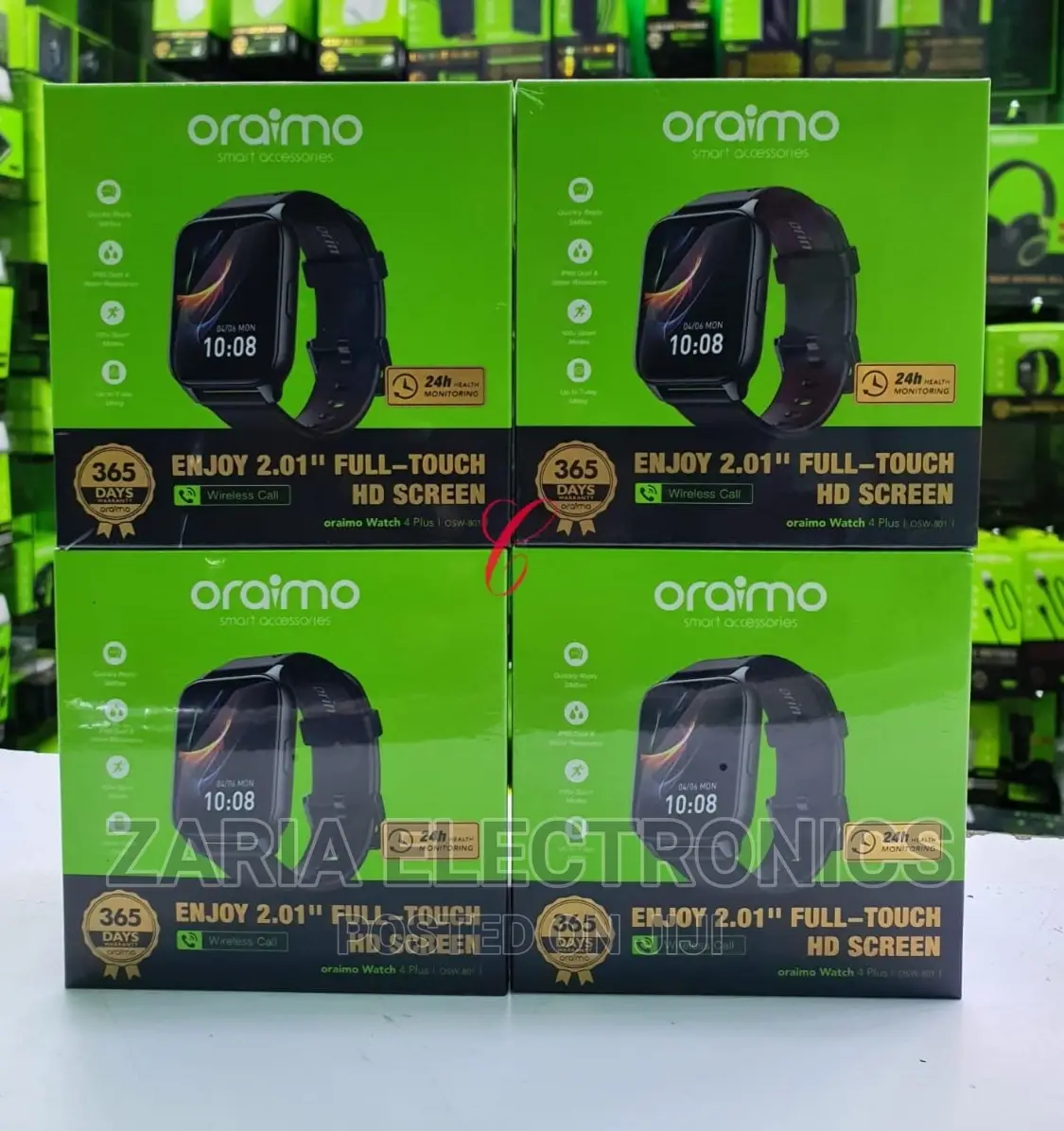 Oraimo Watch 4 Plus Smart Watch OSW-801