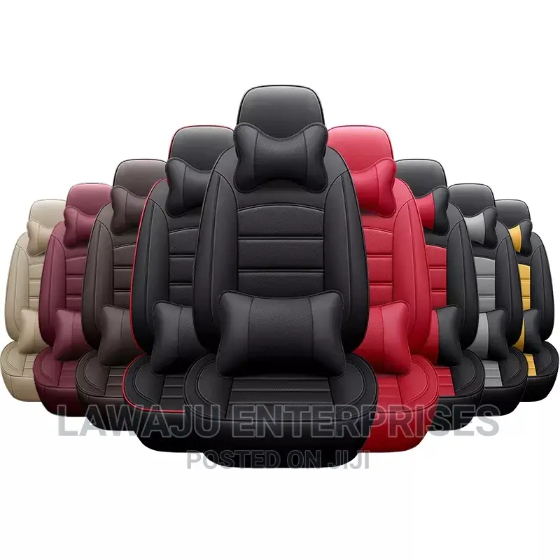 Leather Car Seat Covers With Neck Pillows