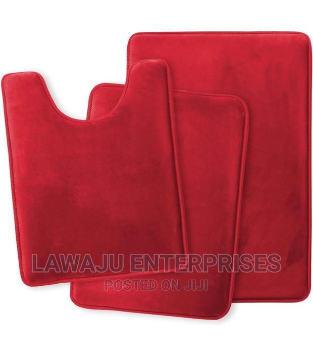 Memory Foam Bath Mat Set for Bathroom - thumbnail 3