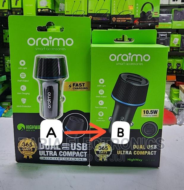Oraimo 10,000mah Power Bank 12watts,Fast Charging - thumbnail 2
