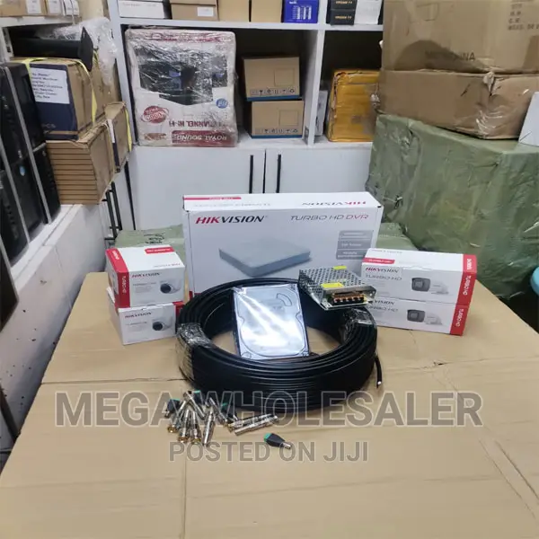 Reputable Hikvision 4 HD CCTV CAMERAS (2MP) Full Package Wit in Nairobi
