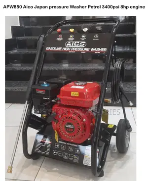 Aico Japan Pressure Washer Petrol 3400psi 8hp Engine