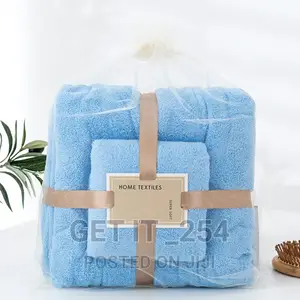Coral Fleece Towel Set Soft, Quick-Drying, High Water
