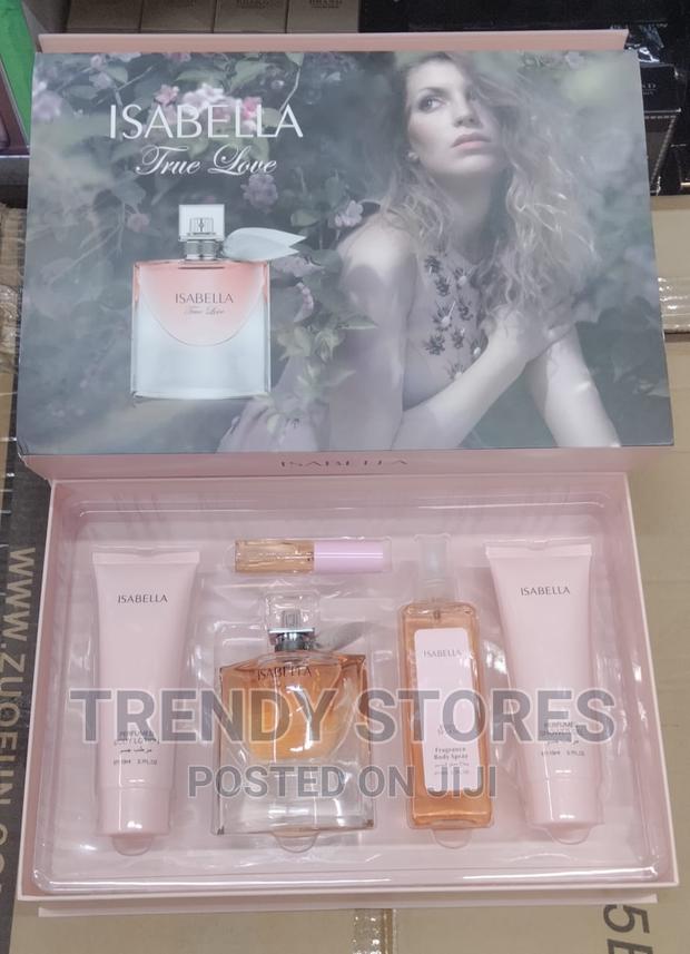 5 in 1 Isabella True Love Perfume Fragrance Gift Set - main view