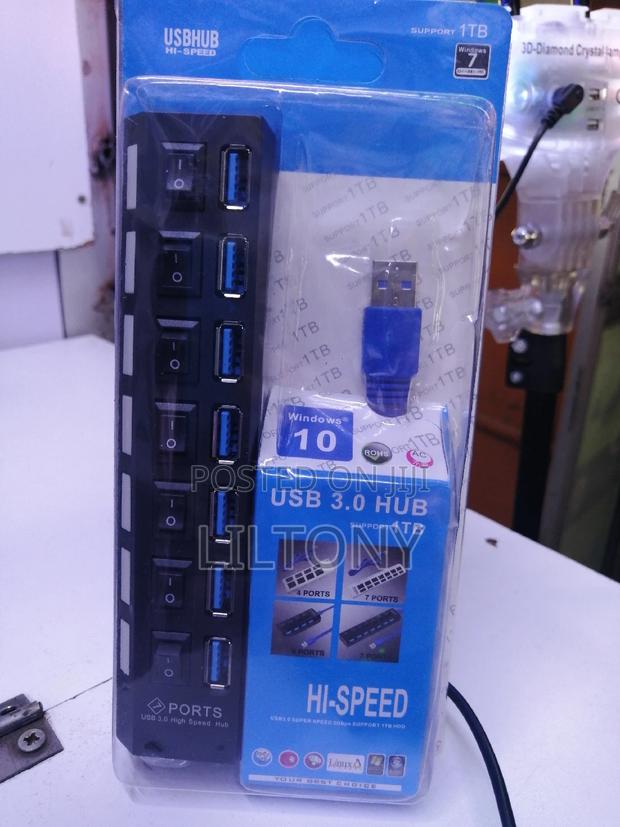 Usb 3. 0 Usb Hub With Switch - thumbnail 2