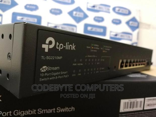 Tp-link Jetstream 10-port Gigabit Smart Switch -sg2210mp