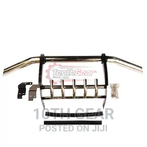 Universal Front Grille Guard Single Bar T Shape