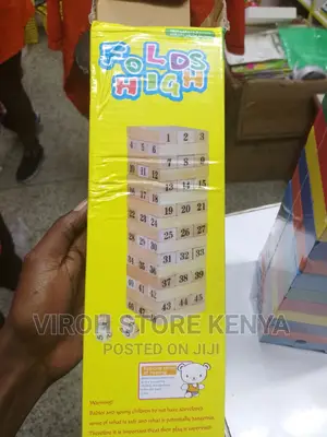 Folds High Game Jenga Game